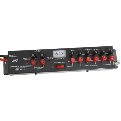 MFJ-1118 Deluxe DC power outlet strip